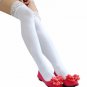 Sexy Lace Long Womens knee socks Top Silicone Band Thigh High Stockings Pantyhose calcetines diverti