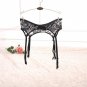 Black/White/Red Lace Suspender Garter Belt For Female Silk Stockings Sexy Lingerie Hot Temptation Su