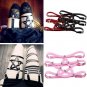 Punk Goth Harajuku Style Five-pointed Star PU Leather Rivet Stud Thigh Garter Belt Connected Without