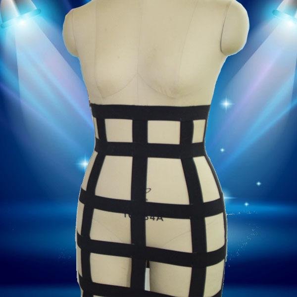 New listing, elastic stretch material, bound body harness garters, sexy black stocking garter belt,