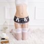 2016 Women Hot Sheer Net Lace Tighs Charming Lace Top Over The Knee Women Lingerie Pantyhose Sexy Ga