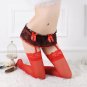 2016 Women Hot Sheer Net Lace Tighs Charming Lace Top Over The Knee Women Lingerie Pantyhose Sexy Ga