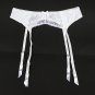 Sexy Garters Female White Bow Embroidery Floral Sexy Garter Belts for Stocking Summer Women Suspende