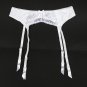 Sexy Garters Female White Bow Embroidery Floral Sexy Garter Belts for Stocking Summer Women Suspende