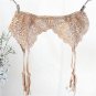 Lace Floral Garters Women Slim Garter Belt For Stocking Vogue Solid Suspenders For Stockings Metal C