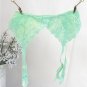 Lace Floral Garters Women Slim Garter Belt For Stocking Vogue Solid Suspenders For Stockings Metal C
