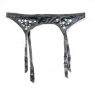 Sexy Garters Female Sequins Metal Buckles Sexy Garter Belts for Stockings Women Metellice Clips Susp