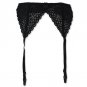 New Fashion Black/White Garters Lace Flower Pattern Sexy Garters Belts for Stocking, women/female/la