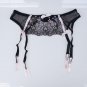Sexy Garters Female Bow Embroidery Floral Beading Sexy Garter Belts for Stocking Women New Suspender