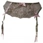 Sexy Garters Female Bow Embroidery Floral Beading Sexy Garter Belts for Stocking Women New Suspender