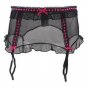 New vogue perspective Bow Sexy Gauze Pink/blue Women/female/lady Garter Belt for Stockings, Fashion