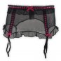 New vogue perspective Bow Sexy Gauze Pink/blue Women/female/lady Garter Belt for Stockings, Fashion
