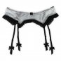 Fashion Strip Pattern Bowknot Plus size Women/female/lady sexy garter belt for stocking, Metal clips