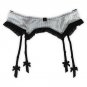 Fashion Strip Pattern Bowknot Plus size Women/female/lady sexy garter belt for stocking, Metal clips