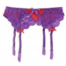 New fashion plus size sexy lace bow women/female/girl/lady garter belt for stocking, qualtiy vogue l