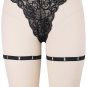 2017 Womens Leg Harness Garter Pair Black Stocking Suspender Belt Harajuku Sock Elastic Thigh Bondag