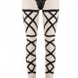 2017 Womens Leg Harness Garter Pair Black Stocking Suspender Belt Harajuku Sock Elastic Thigh Bondag