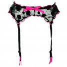 New fashion big bow black dot sexy garter belt for women/female/girl/lady stocking, vogue women\'s i