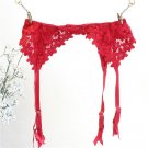 New fashion Lace floral Slim women/female/girl/lady sexy garter belt for stocking, vogue Solid color