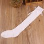 Japanese Lacing Bow Tie Women\'s Stockings With Garter Girl\'s Student Cosplay Cute Lovely Long High
