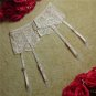 Sexy Garter Belt Stocking Set Top Over Knee Sexy Women Tights Stockings Female Lace Erotic Lingerie 