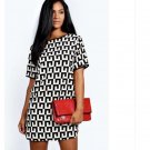 Hot Sale Women\'s Dress Loose Dress Round-neck Dress Short-sleeved Dress Casual Dress