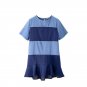 Women Ruffle Casual Demin Dresses 2017 Summer Fashion Patchwork Sleeveless O-Neck Dress Mini Dresses