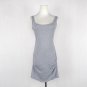 2017 Summer Dresses Backless Party Dress Open back Women Gray Solid Sexy Sleeveless Slim Dress Beach