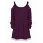 Vestidos 2017 Spring Autumn Women Sexy Off Shoulder Mini Dress Ladies Long Sleeve Lace Hem Casual Lo
