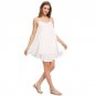 2017 Chiffon Summer Dress Womens Sleeveless Short Mini Dress Casual Beach Female Clothing Evening Pa