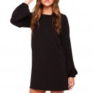 Fashion A-Line Dress 2017 Women\'s Work Wear Dresses Casual Long Sleeve Mini Dress Loose Party Dress