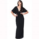 Women\'s Fashion Plus Size Dress  New Design Solid Half Sleeve Backless Bandage Dress L~L4 Loose Sex