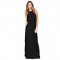Summer Sexy Dress Bohemian Style Sleeveless Floor Length Casual Long Dresses Women Chiffon Halter Ju