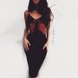 Vestidos 2017 Summer Women Sexy Strapless Bodycon Dress Ladies V Neck Sleeveless Floral Embroidery K