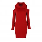 Autumn Bow Long Sleeve Strapless Mini Sexy Club sheath Bodycon Dress Women Elastic Elegant Party Dre