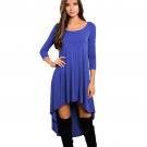 2017 Summer Dress Boho Women Casual Loose Half Sleeve Long Dress Vintage Irregular O-Neck Maxi Dress
