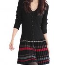 Sweater dresses New Fashion O-Neck Long Sleeve Winter Dress Women\'s Pullover Sweaters