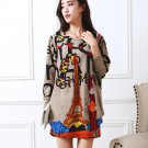 New 2017 antumn winter Fashion Women long sleeve Dresses Plus Size Dress Loose girl casual tops tuni