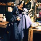 Free Shiping 2016 Vintage Women Long Mid-calf Butterfly Appliques Long Sleeve Autumn And Winter Gorg
