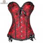 Women Sexy Burlesque Overbust Corset Bustier Top With Mini TuTu Skirt Fancy Dresses Costume Sexy Got
