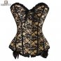 Women Sexy Burlesque Overbust Corset Bustier Top With Mini TuTu Skirt Fancy Dresses Costume Sexy Got