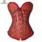 Women Sexy Burlesque Overbust Corset Bustier Top With Mini TuTu Skirt Fancy Dresses Costume Sexy Got