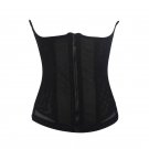 Slimming Waist Tummy Training Cincher Underbust Corset Body Shaper BK L