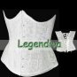 MOONIGHT Sexy Underbust Brocade Gothic Corsets And Bustiers Corselet Waist Corset Plus Size SML XL 2