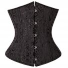 X 28 Steel Boned Waist Cincher Corsets and Bustiers Corset Underbust Gothic Corselet Sexy Body Shape