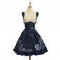 Elegant Gothic Steampunk Dress Vintage Women Victorian Period JSK Lolita Embroidered Lace-up Corset 