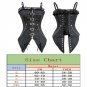 Sexy Steampunk Corset Waist Trainer Halter Corset Overbust Gothic Striped Corsets And Bustiers Burle