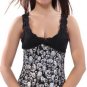 Gothic Women\'s Corset and Bustier sexy Skull Costume Top Showgirl hot Clubwear Shirt Lace up Boned