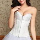 Sexy Slim Wedding Corset gothic dress corset Gird Body vest Zipper Waist Slimming Clothes Abdomen Wa