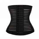 Women\'s Black Beige 4 Sprial Steel Boned Fitness Shapewear Postpartum Girdles Gothic Clothing Sexy 